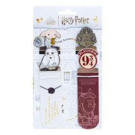 Marque-Pages Magiques Harry Potter en Métal - Accessoires de Lecture