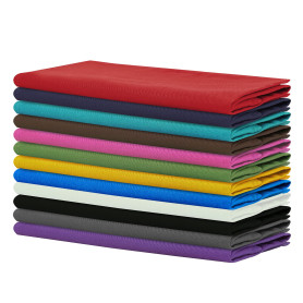 Sweet Needle - Paquet de 12 - Serviettes de Table surdimensionnées 100% Coton 45 CM x 45 CM (18 po x 18 po), Multi - Tissu épais