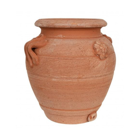 Lot de 2 Pots en Terre Cuite Artisanaux Biscottini - Décoration Intérieure et Extérieure