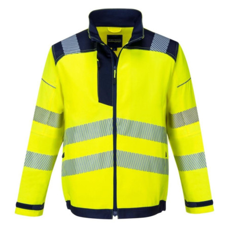 Veste de Travail Haute Visibilité Portwest T500 Jaune/Noir - Taille M