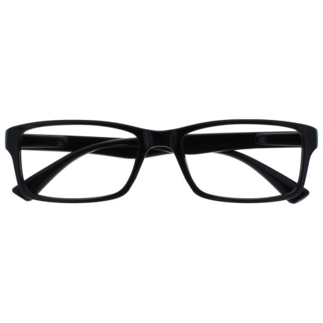 Lunettes de Lecture Élégantes OPULIZE Noir +3,50 Dioptries