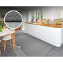 Tapis Vinyle Tressé Antidérapant 60x400 cm - Idéal pour Cuisine et Extérieur