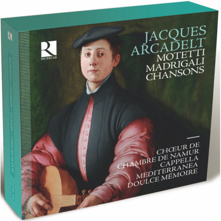Coffret Musical : Motetti, Madrigali et Chansons de Jacques Arcadelt