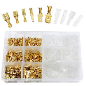 Kit de Connecteurs Électriques WayinTop - 720 Pcs Mâle et Femelle avec Isolation