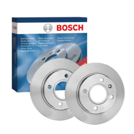 Jeu de 2 Disques de Frein Bosch BD428 - Certification ECE-R90
