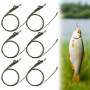 WEFHEF Lot de 6 Bas de Ligne Anti-Enchevêtrement pour Pêche à la Carpe