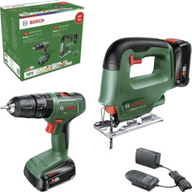 Kit d'outils sans fil Bosch EasyImpact 18V-40 et EasySaw 18V-70