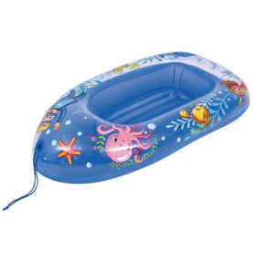 Bateau Gonflable Coloré BLUE SKY - 112 cm pour Enfants à Partir de 3 Ans