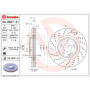 Disque de Frein Avant Brembo avec Revêtement Anti-Corrosion UV - 1 Unité
