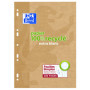 Feuilles A4 Oxford Grandes Carreaux - 200 Pages Blanches