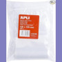 Lot de 100 sacs plastiques refermables Apli 100 x 150 mm