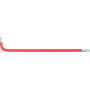 Clé Allen Coudée Extra Longue 5 mm - KS TOOLS