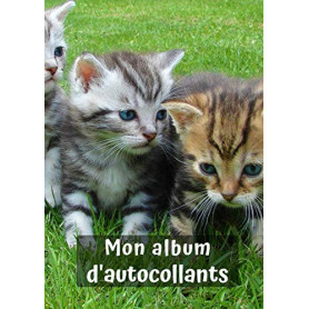Album d'Autocollants pour Enfants - Chat No. 4 avec 30 Pages