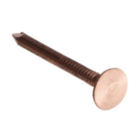 Clous en cuivre ForgeFix 30 mm - 1 kg pour toiture et bois
