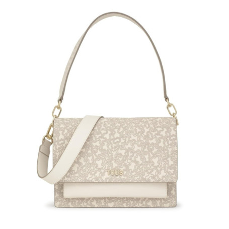 Sac à bandoulière TOUS Audree K Mini Lines Beige