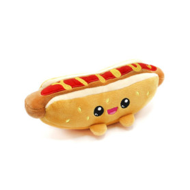Peluche Yummis Wursty - Doudou Hot Dog Kawaii 29 cm