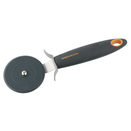 Roulette à Pizza Antiadhésive Fackelmann 20 cm - Gris/Orange