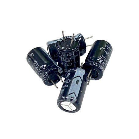 Condensateurs électrolytiques B BESTHOT 25V 470μF - Pack de 10