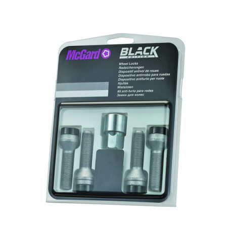 Boulons Antivol de Roue McGard - Protection Noire pour Jantes