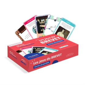 Les jeux du Brevet - Révisez toutes les matières avec 200 cartes ludiques