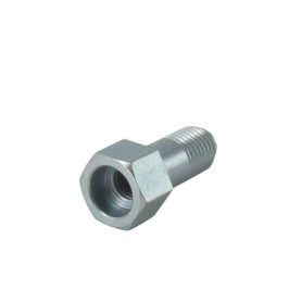 Adaptateur en laiton pour tête de fil nylon avec bouton métal - M12 x 1,75