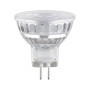 Ampoule LED GU4 12V Paulmann 1,8W 184lm Argent Verre 2700K