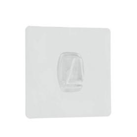 Crochet Adhésif Réutilisable U-Fix Metaltex - Transparent et Réglable