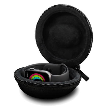 Mikqky Étui de Voyage Rembourré pour Montres et Accessoires