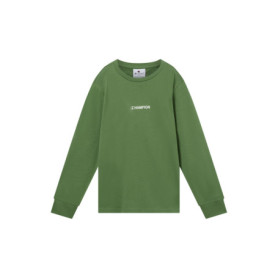 T-Shirt à Manches Longues Champion Legacy pour Garçon - Vert Graphique