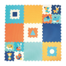Tapis de Sol Géant en Mousse Ludi - Puzzle Éducatif pour Bébé