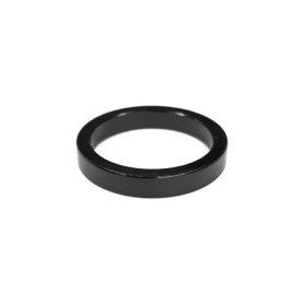 Entretoise de Potence Direction pour Vélo en Aluminium Noir - Réglage Précis