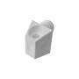 Lot de 20 Taquets en Plastique pour Étagères - Support Blanc 11mm