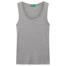 Débardeur Slim Fit Gris United Colors of Benetton pour Adultes