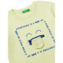 T-Shirt Vert Manches Courtes pour Tout-Petit - United Colors of Benetton