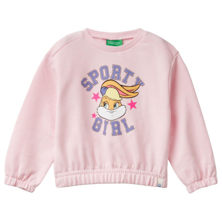 Pull-over Fille en Coton Rose - United Colors of Benetton