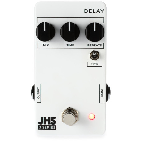 Pédale de Delay JHS Pedals Série 3 pour Guitare Électrique