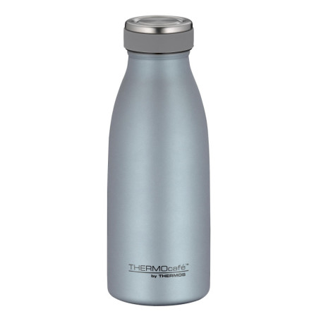 Bouteille Isotherme THERMOcafé 0,35L en Acier Inoxydable - Bleu Glace