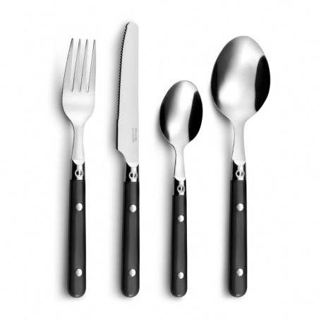 Ensemble de Couverts Amefa Saxo Métal Bicolore 16 Pièces (25 cm) 22,99 €