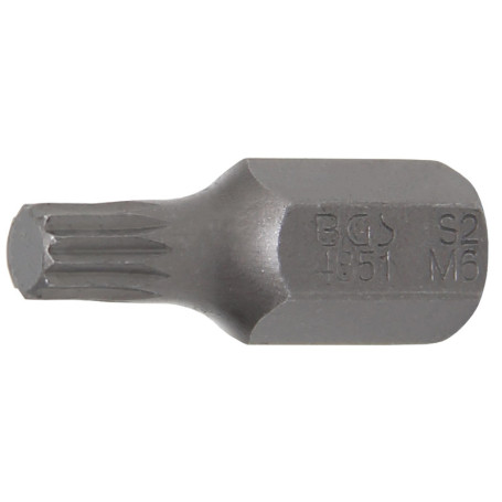 Embout BGS 4851 10 mm pour XZN M6 - Longueur 30 mm