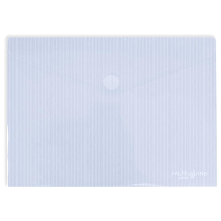 Lot de 5 Enveloppes Transparentes A3 Grafoplás - Protection Documents Bleu Clair