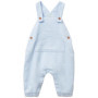 Salopette en Velours Bleu pour Bébé Garçon - United Colors of Benetton