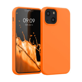 Housse de Protection Souple pour iPhone 13 Mini - Orange Fruitée
