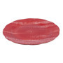 Ensemble de 6 assiettes plates en porcelaine rouge Versilia