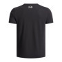 T-Shirt Sport Garçon Under Armour Noir/Blanc Ultra-Doux