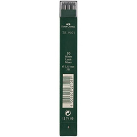 Mines de rechange Faber-Castell TK 9071 - 10 unités, 3,15 mm, 5B