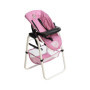 Chaise Haute Bayer Chic 2000 pour Poupée - Accessoire de Jeu Rose