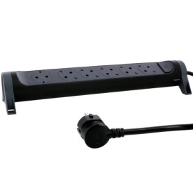 Multiprise Rotative Legrand 6 Prises avec Interrupteur LED - Montage Mural ou Table