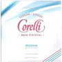 Cordes de Violon Corelli Crystal Ré Légères en Stabilon-Nylon/Argent
