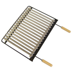 Grille de Barbecue en Acier Inoxydable 56 x 41 cm - IMEX EL ZORRO