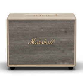 Enceinte Bluetooth Marshall Woburn III - Son Immersif en Crème